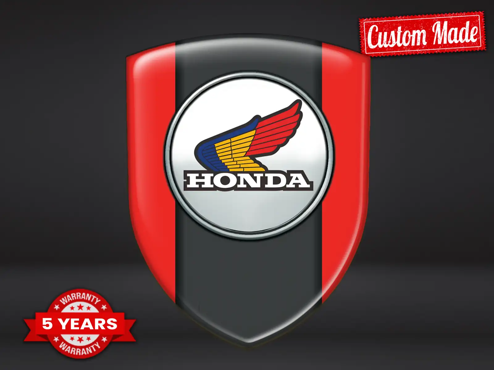 Honda Emblemi Auto su Misura Max Resistenti Pro